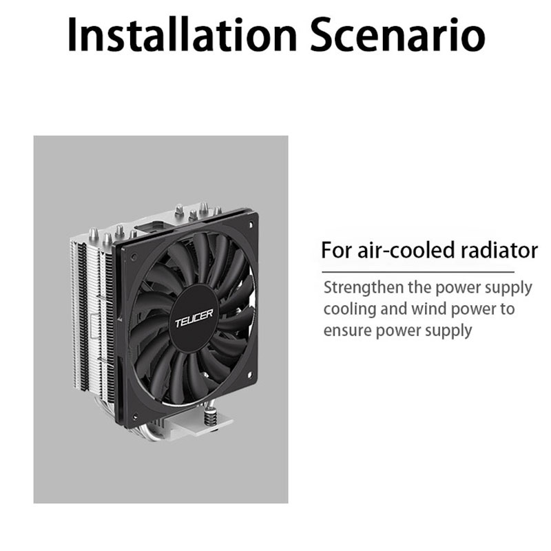 TEUCER TE-12012 พัดลมระบายความ - Gpu Cooler บทวิจารณ์และราคา