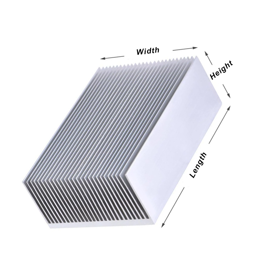 ฮีทซิงค์อะลูมิเนียม DIY รูปทรง - Heatsink บทวิจารณ์และราคา