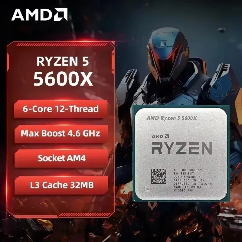 AMD Ryzen 5 5600X 3.7GHz 6 คอร - Cpu Cooler บทวิจารณ์และราคา