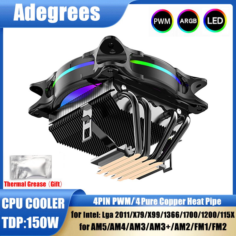 X99 CPU Air Cooler 3Pin/4Pin A - Air Cooler Cpu บทวิจารณ์และราคา