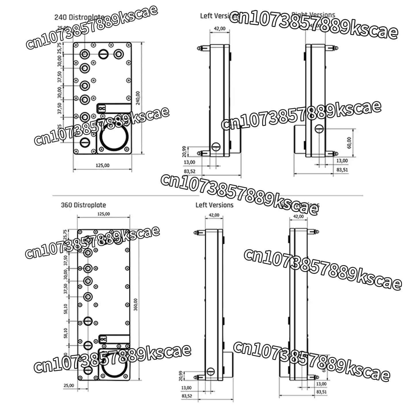 แผ่นกระจายของเหลว Alphacool Co - Integrated Pump Reservoir Distro Plate บทวิจารณ์และราคา